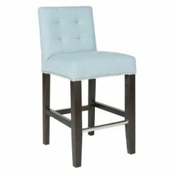 Deals 🎉 Counter Height Stools Safavieh Thompson 24 In. Blue Counter Stool 🎉
