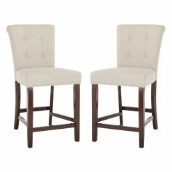 Promo 👍 Counter Height Stools Safavieh Taylor 26 In. Counter Stool - Set Of 2 👏