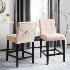 Best deal ❤️ Counter Height Stools Safavieh Nikita 26 In. Counter Stool - Set Of 2 ✔️