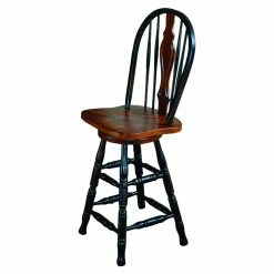 Cheap ⭐ Counter Height Stools Sunset Trading Keyhole Swivel Counter Stool - 24 In. 🛒