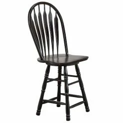 Cheap 🔥 Counter Height Stools Sunset Trading 24-Inch Comfort Back Swivel Counter Stool ⌛