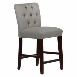 Cheap π― Counter Height Stools Skyline Furniture 26 In. Tufted Linen Counter Stool π―