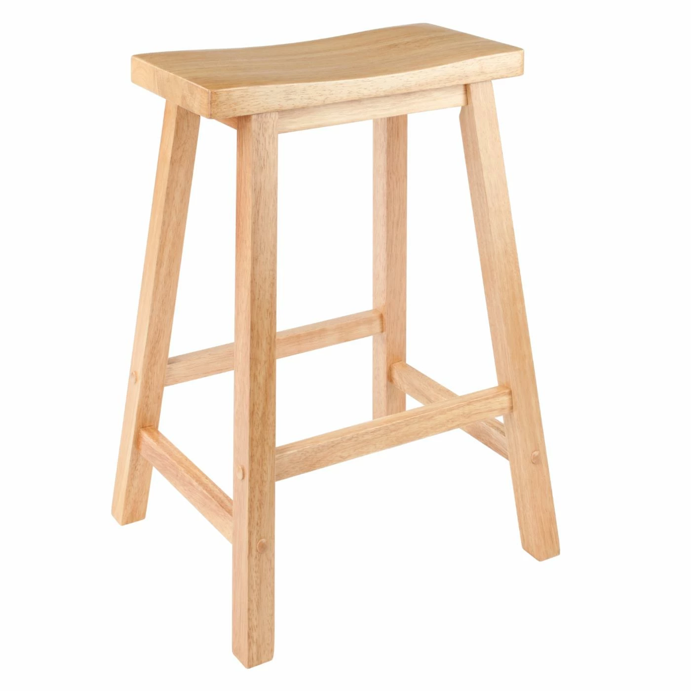 Best deal π Counter Height Stools Winsome 24-Inch RTA Single Saddle Seat Counter Stool - Beechwood β