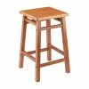Budget 💯 Counter Height Stools Winsome Trading Carter 24 In. Backless Counter Stool 🌟