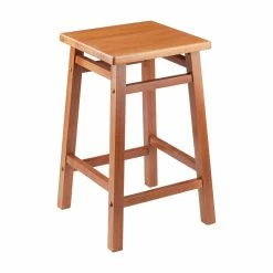 Budget 💯 Counter Height Stools Winsome Trading Carter 24 In. Backless Counter Stool 🌟
