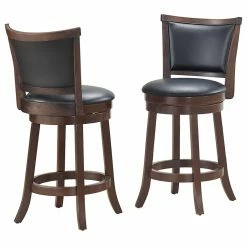 Best Sale 👍 Counter Height Stools WHI Rowan 26 In. Swivel Counter Stool - Set Of 2 👏