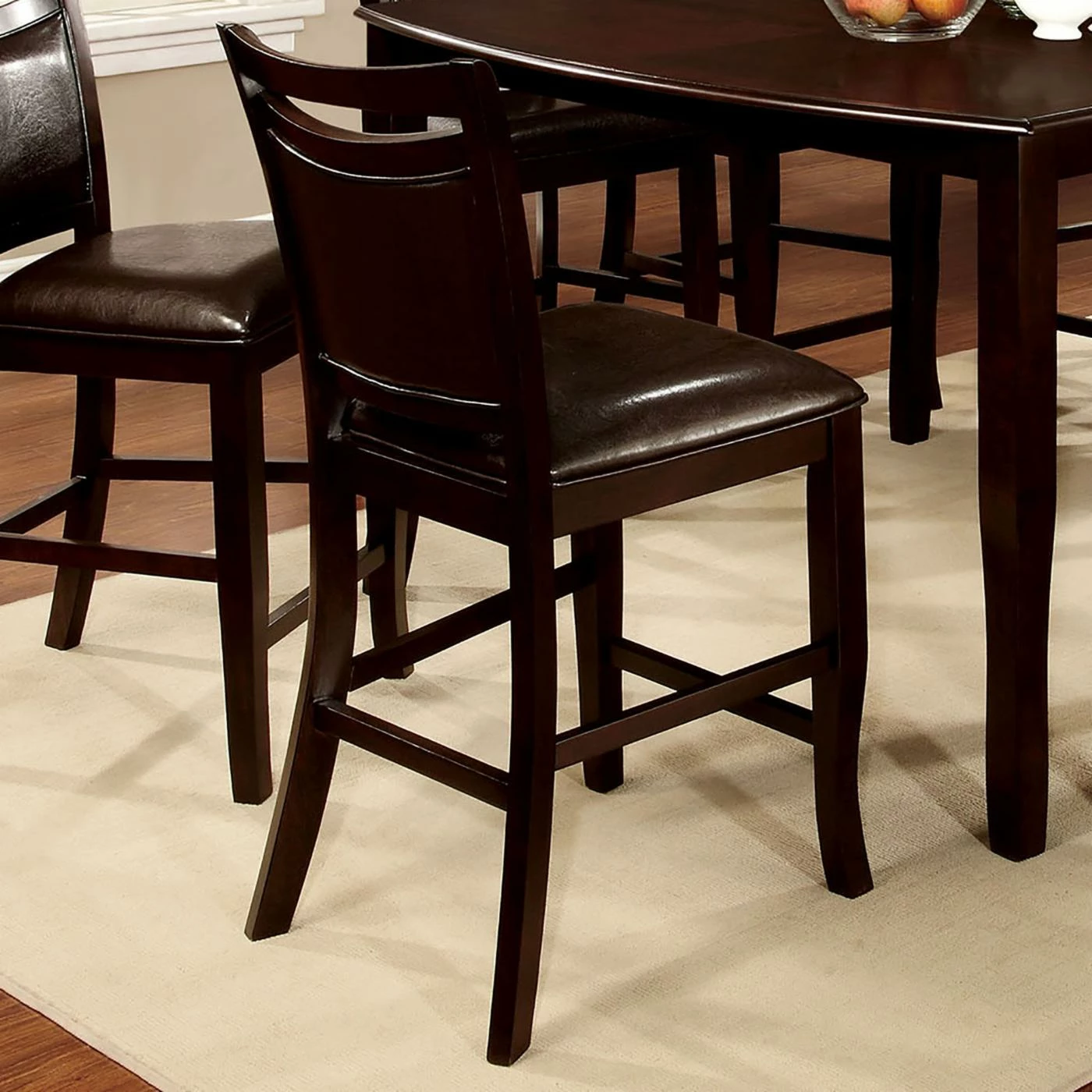 Outlet β¨ Counter Height Stools Furniture Of America Ridgeway Counter Height Side Dining Chair - Set Of 2 π - Image 5