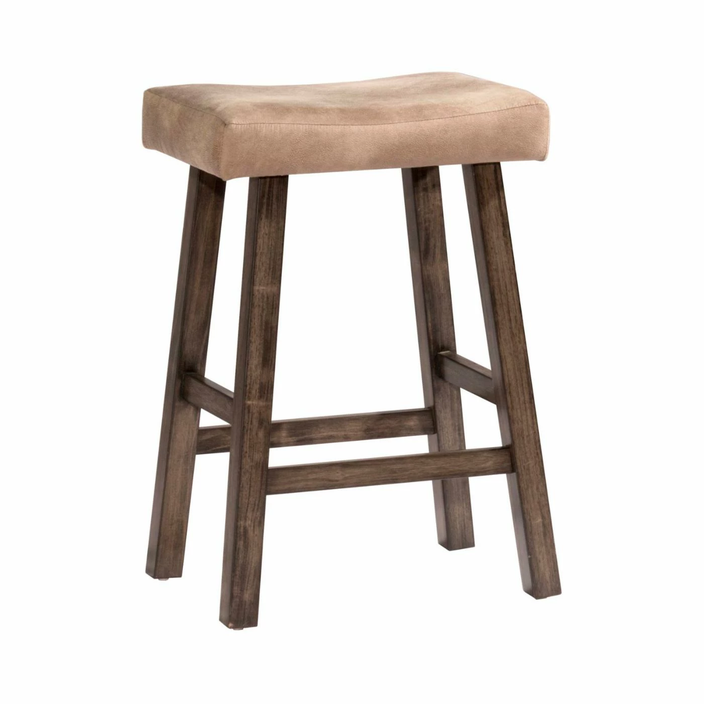 Top 10 β€οΈ Counter Height Stools Hillsdale Saddle Backless Counter Stool - Rustic Gray π₯ - Image 5