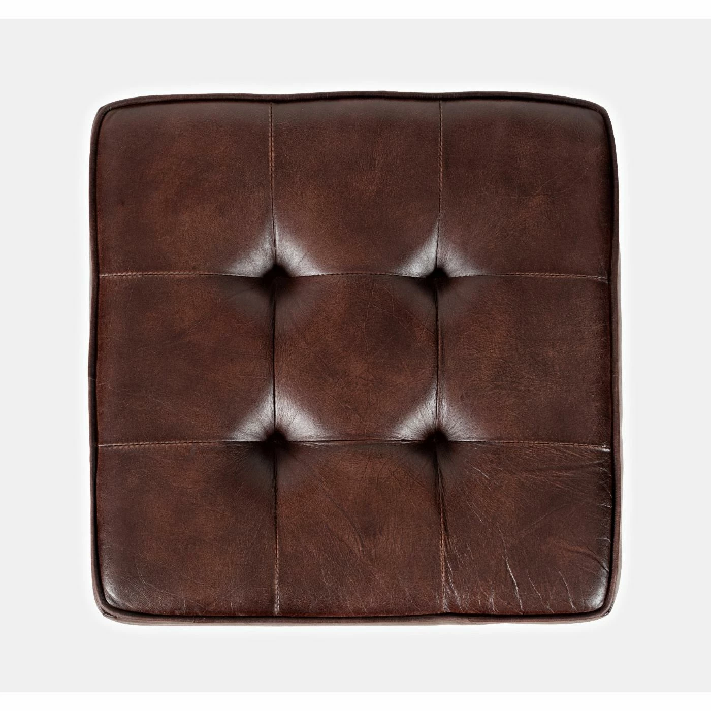 Budget π Counter Height Stools Jofran Global Archive Brooks 29 In. Genuine Leather Bar Stool β¨ - Image 5