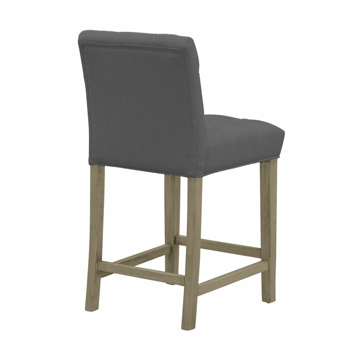 Discount π― Counter Height Stools Glamour Home Alee Grey Tufted 24 In. Counter Stool - Set Of 2 π - Image 4