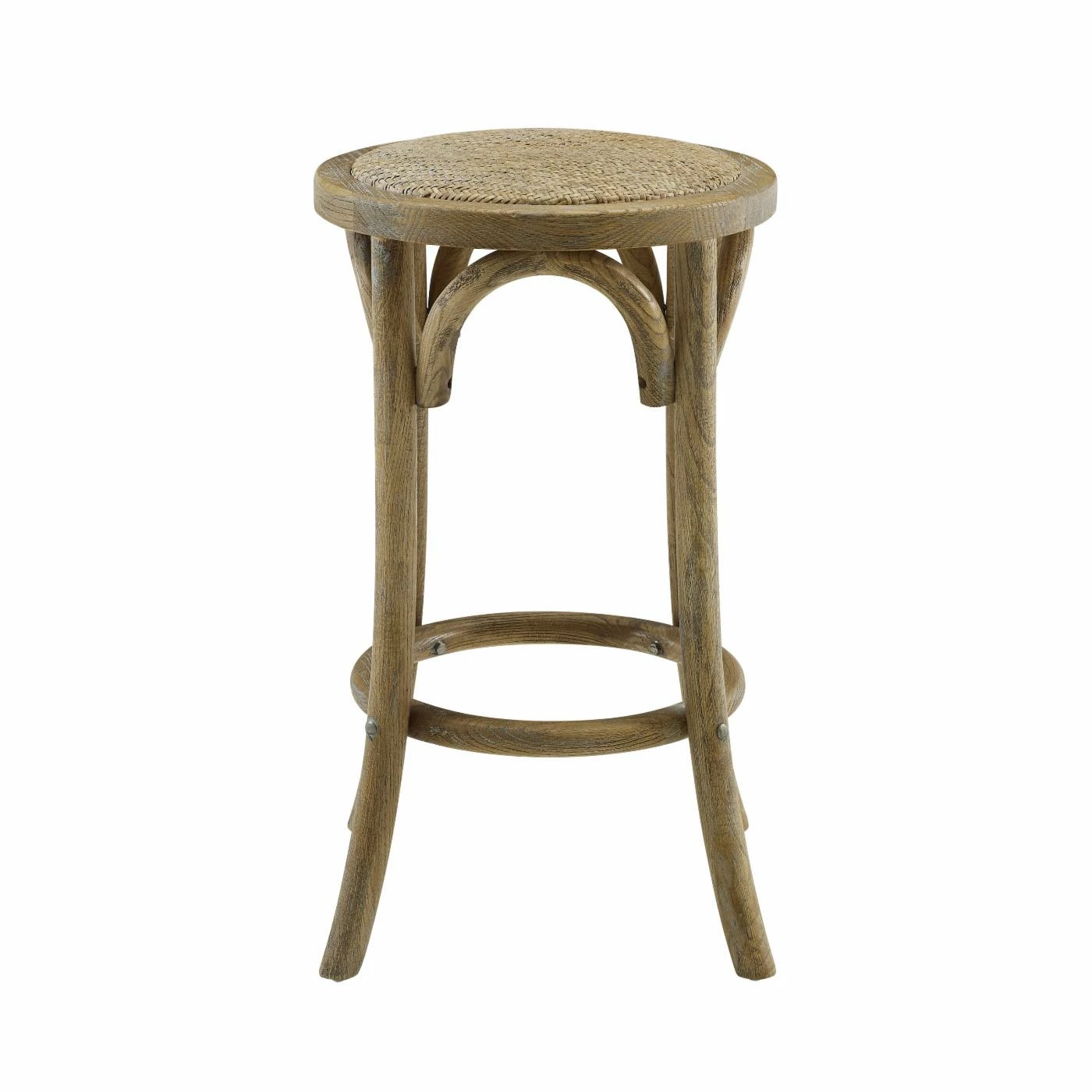 New ✨ Counter Height Stools Linon Rae 24 In. Backless Counter Stool - Brown ❤️ - Image 5
