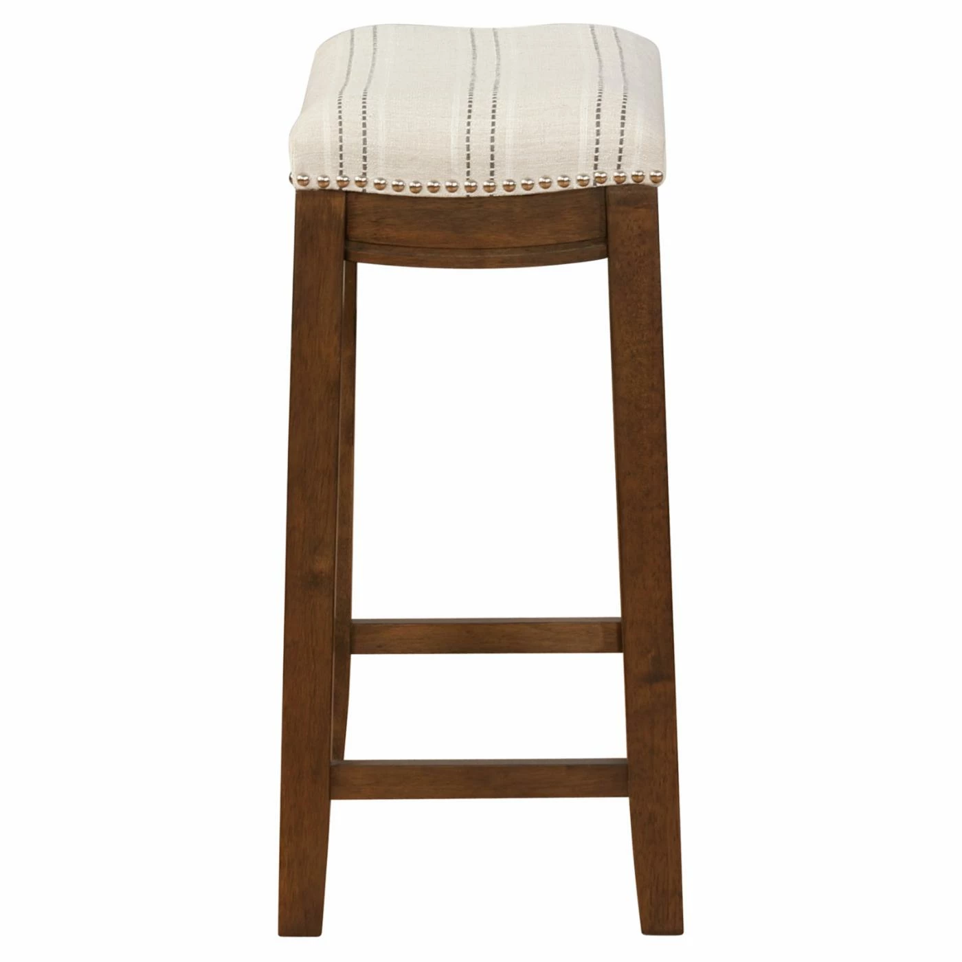 Best Sale π₯° Counter Height Stools Linon Claridge 26 In. Backless Striped Counter Stool π₯ - Image 5