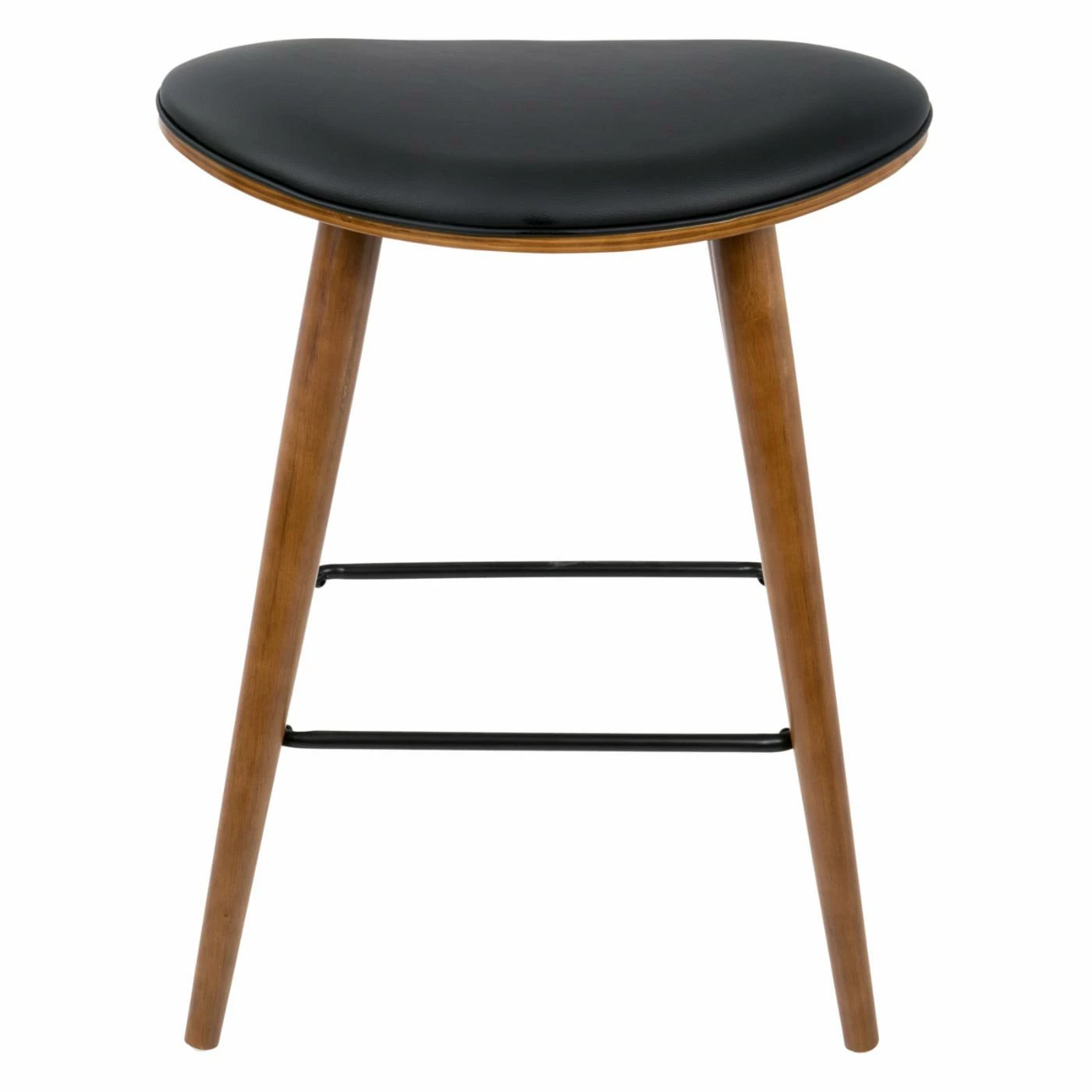 Buy β¨ Counter Height Stools LumiSource Saddle 25.75 In. Mid-Century Modern Counter Stool - Set Of 2 β - Image 5