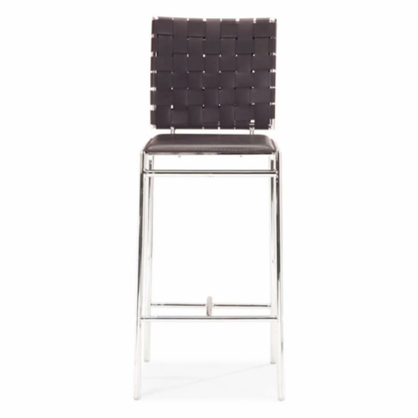 Brand new π― Counter Height Stools Zuo Modern Criss Cross Counter Stool - Espresso - Set Of 2 β¨ - Image 5